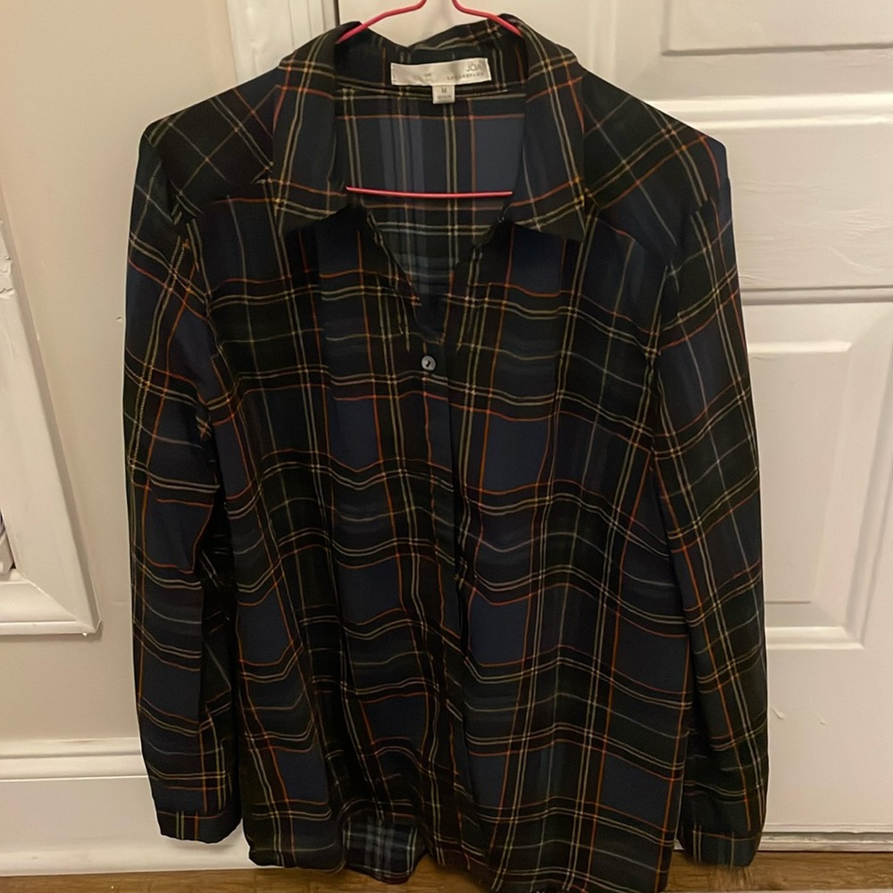JOA plaid button up